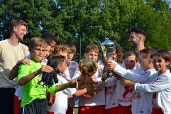 Le STADE BRESTOIS sur le toit de l'ATOLL Beaucouzé Cup 2018 !