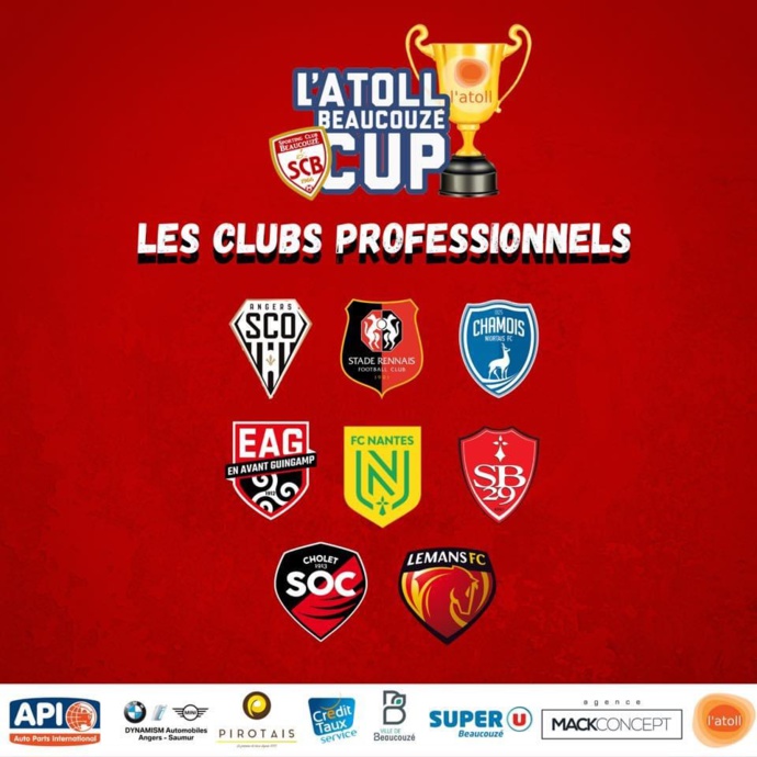 L’ATOLL Beaucouzé Cup 2021, les équipes 