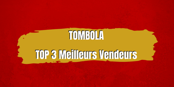 Tombola Atoll Beaucouzé Cup le TOP 3 des meilleurs vendeurs récompensés !