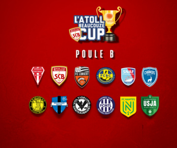 L'Atoll Beaucouzé Cup, les groupes sont connus !