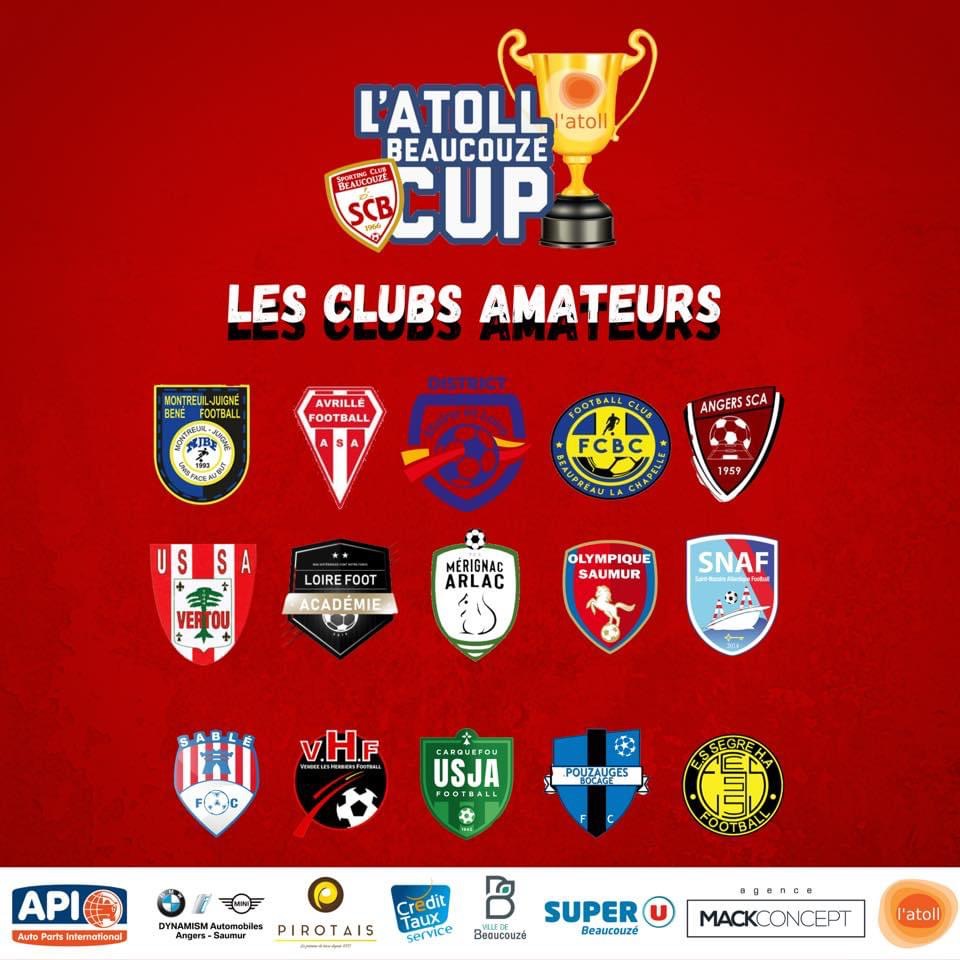 L’ATOLL Beaucouzé Cup 2021, les équipes 