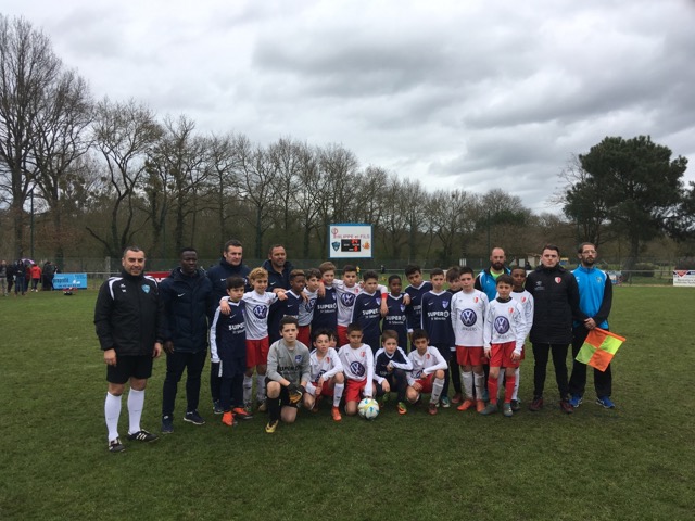 U13. Victoire au tournoi de Oudon (44) pour nos U12