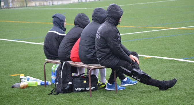 Banc des U14 Banc des U14