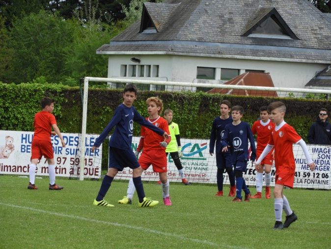 U13. Tournoi de Doué la Fontaine (49) du 1er mai 2018