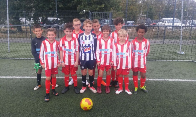 Les U11A avec Coco