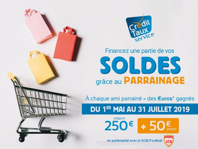 Crédit Taux Service vous aide à financer vos SOLDES !