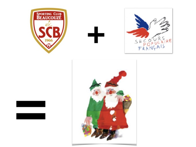 En attendant le Père Noël, le Père Noël Vert du SCB est passé !