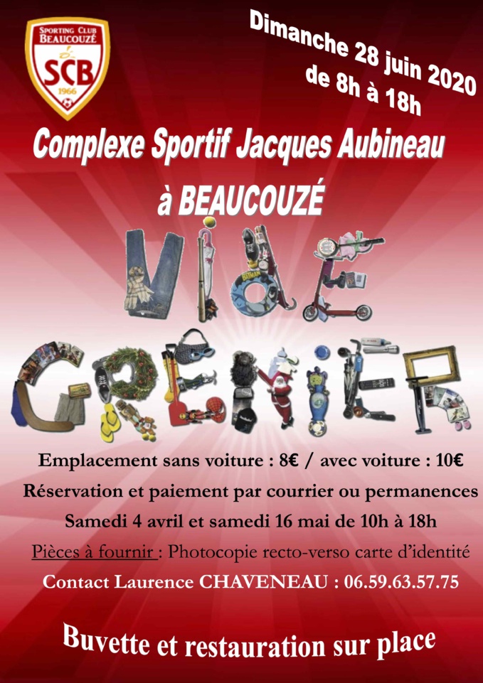 Un vide grenier au SCB ? Un vide grenier au SCB ?