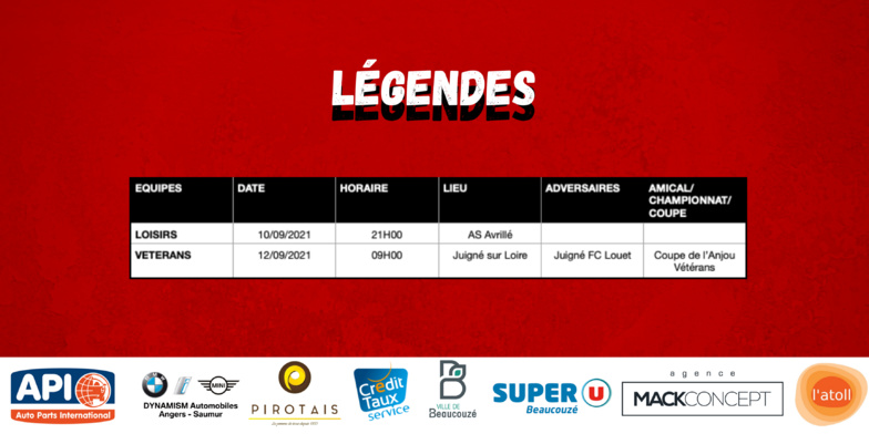 Agenda du Week-End