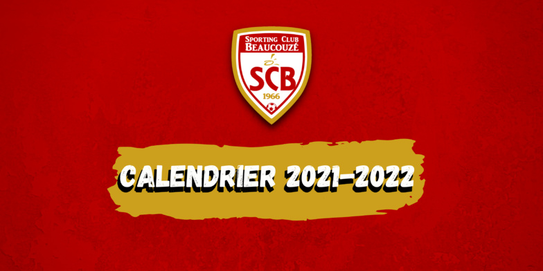 Calendrier 2021-2022 Calendrier 2021-2022