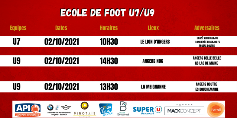 Agenda du Week-End !
