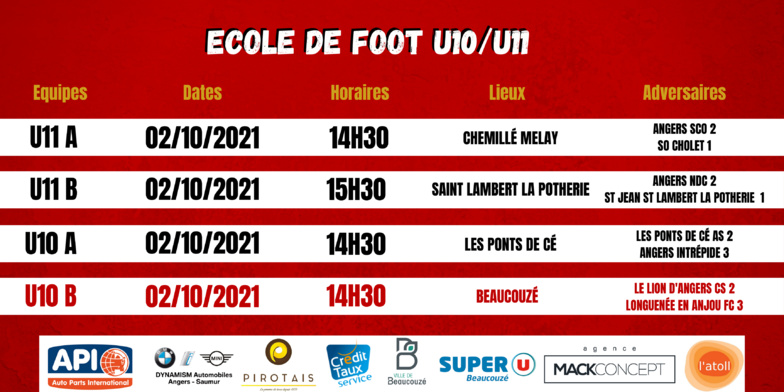 Agenda du Week-End !