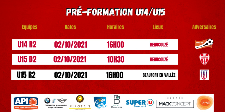 Agenda du Week-End !
