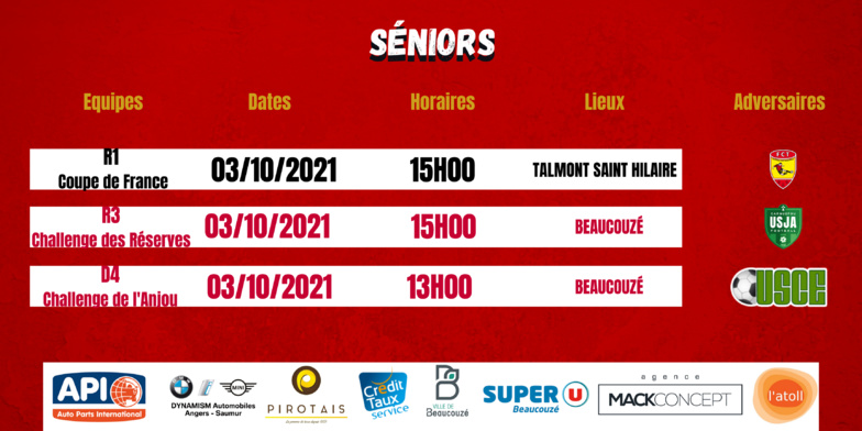 Agenda du Week-End !