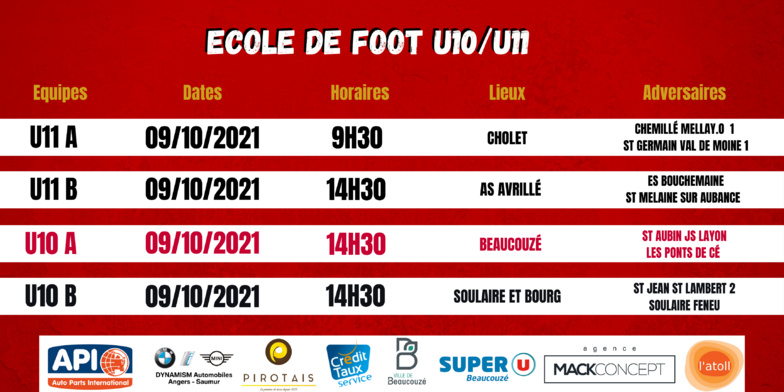 AGENDA DU WEEK-END