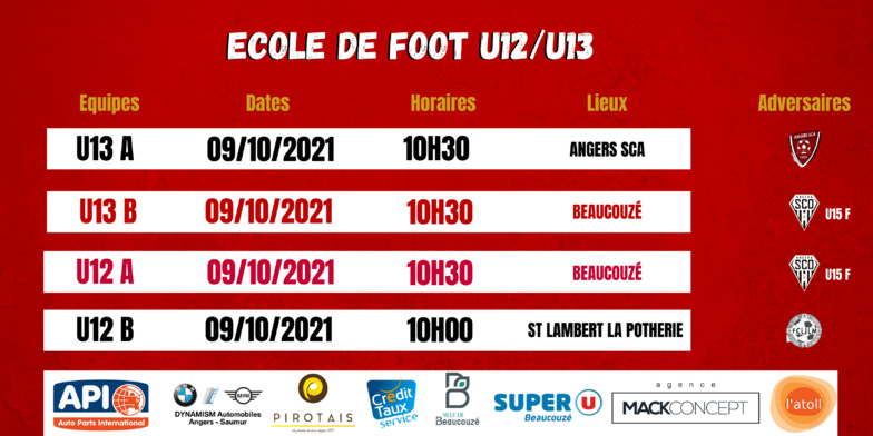AGENDA DU WEEK-END