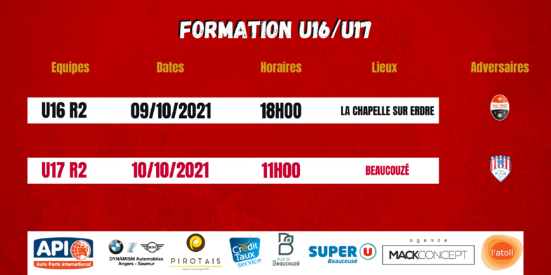 AGENDA DU WEEK-END