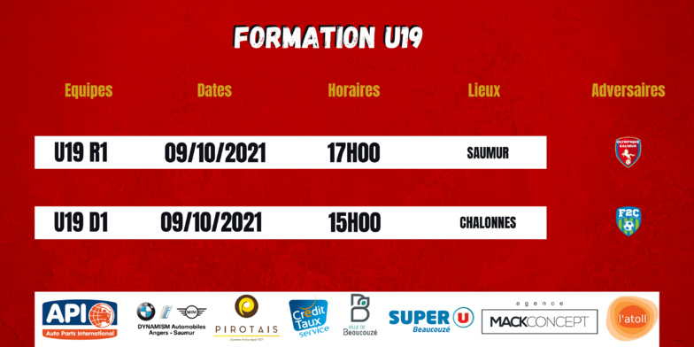 AGENDA DU WEEK-END