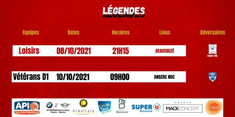 AGENDA DU WEEK-END