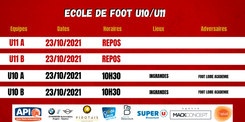 Agenda du Week-End !