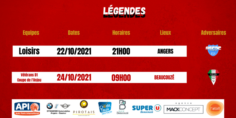 Agenda du Week-End !