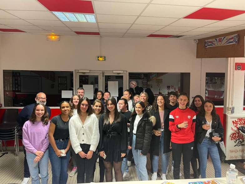 Soirée analyse et cohésion pour nos féminines !