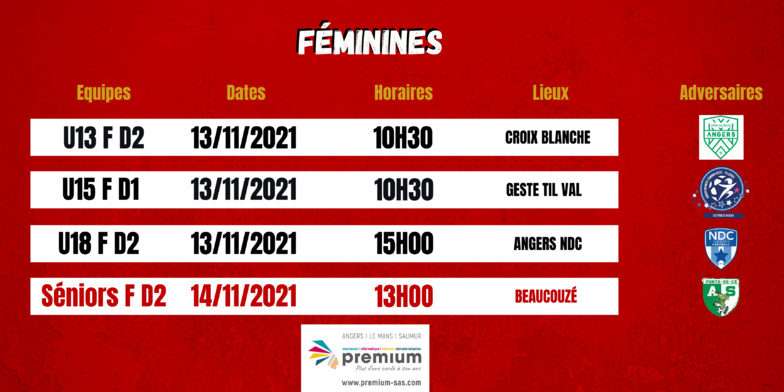 Agenda du week end !