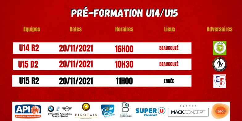 Agenda du Week-End !