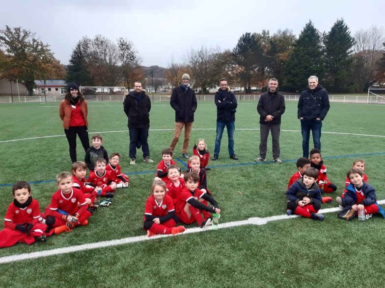 Nos U7 à Beaucouzé. Nos U7 à Beaucouzé.