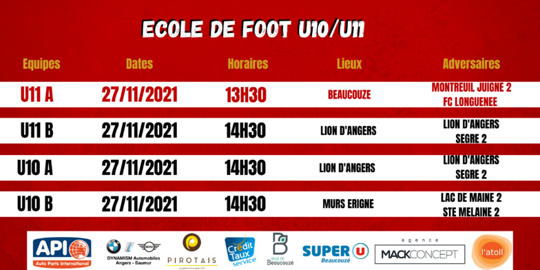 Agenda du Week-End !
