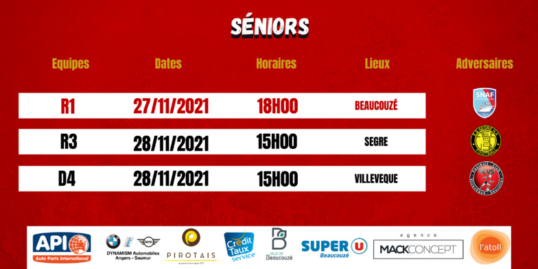 Agenda du Week-End !