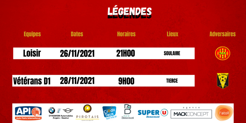 Agenda du Week-End !