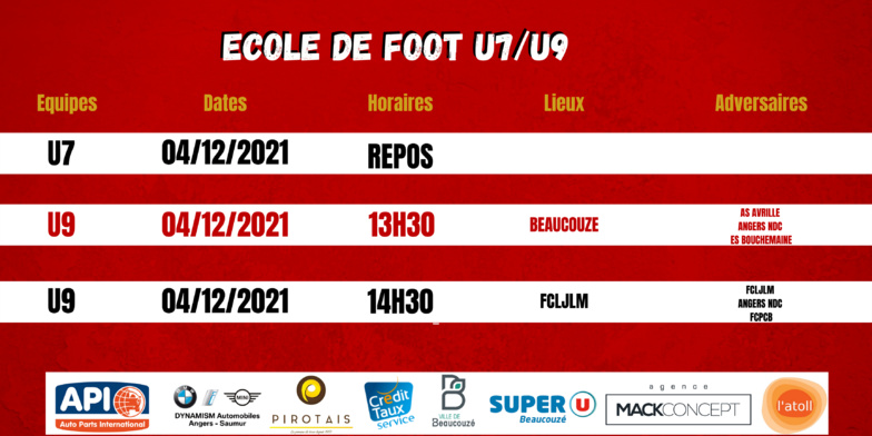 Agenda du Week-End !