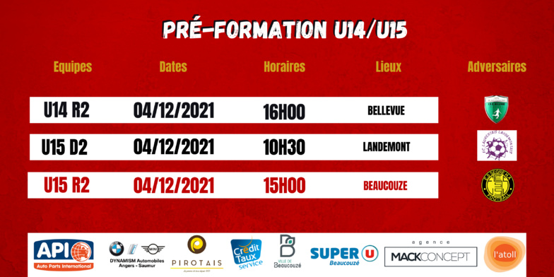 Agenda du Week-End !