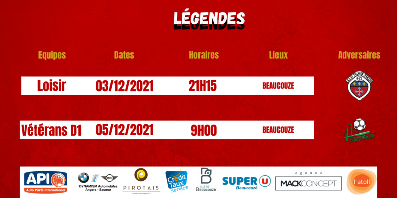 Agenda du Week-End !