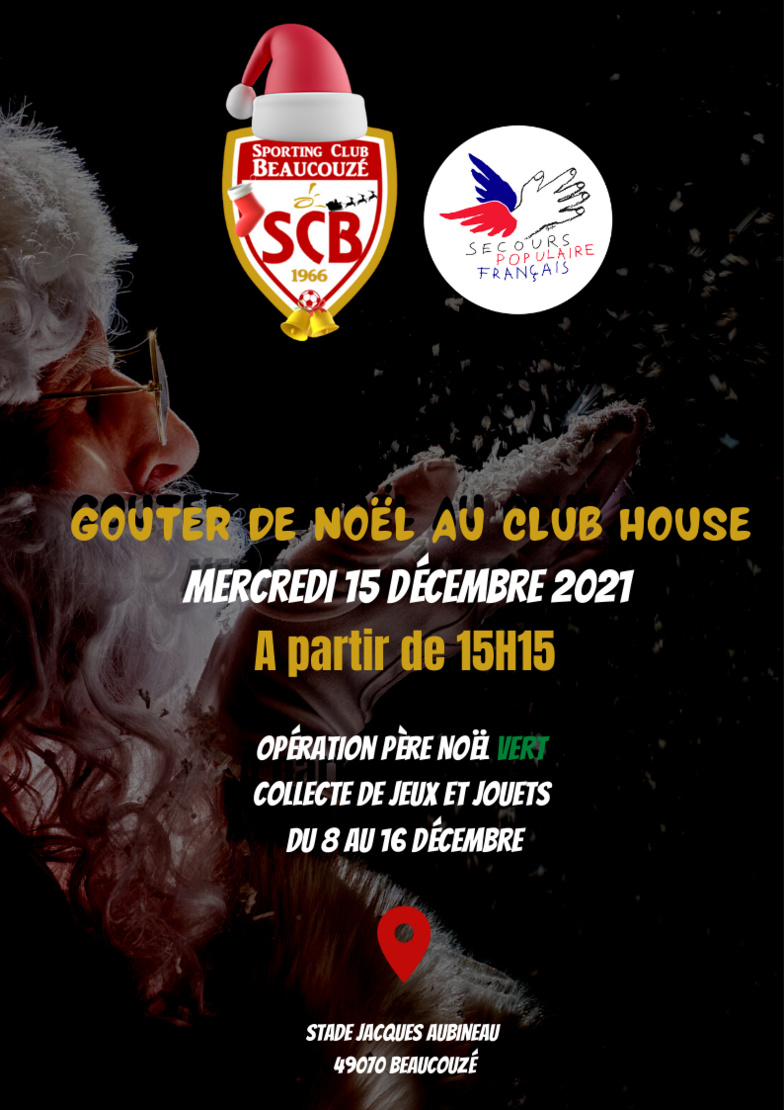 Goûter de Noël pour l'École de Football ! Goûter de Noël pour l'École de Football !