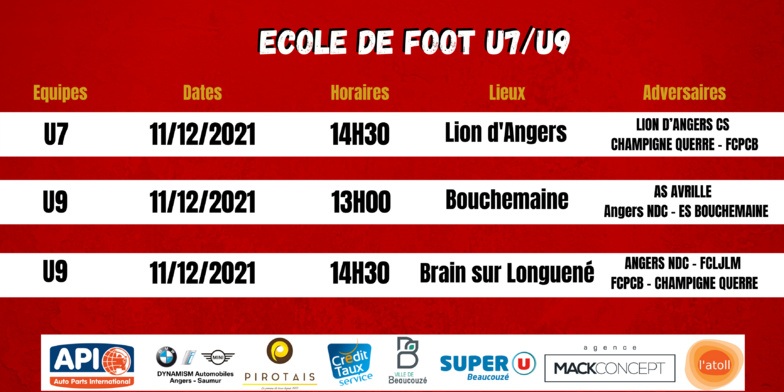 Agenda du Week-End !