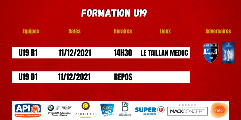 Agenda du Week-End !