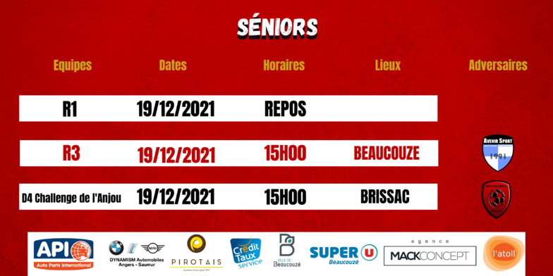 Agenda du Week-End !