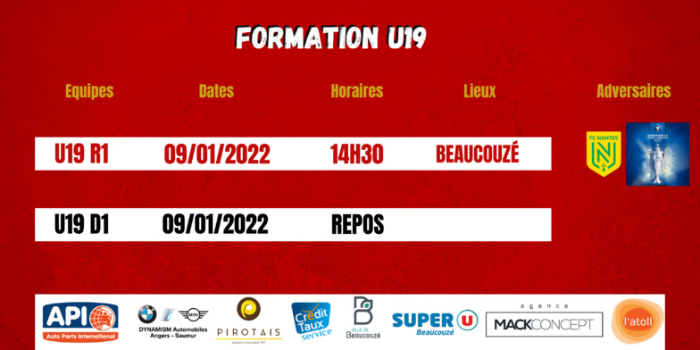 Agenda du week-end