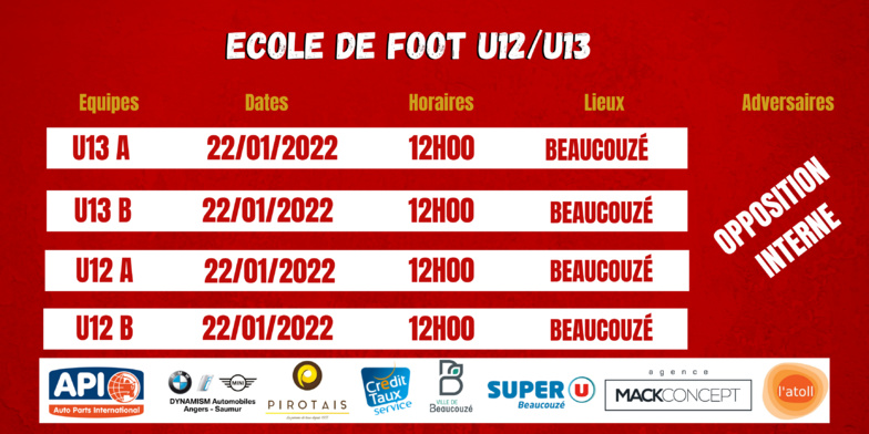 Agenda du week-end !