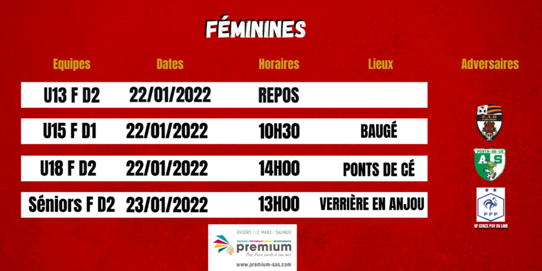 Agenda du week-end !