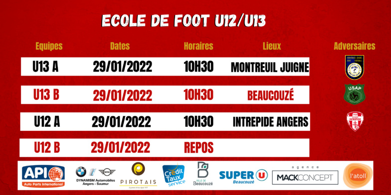 Agenda du week-end !