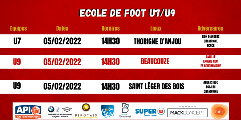 Agenda du week-end !