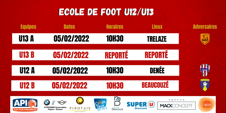 Agenda du week-end !
