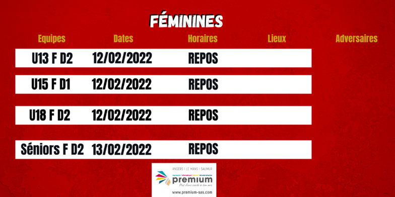 Agenda du week-end !