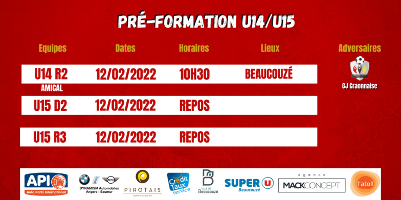 Agenda du week-end !