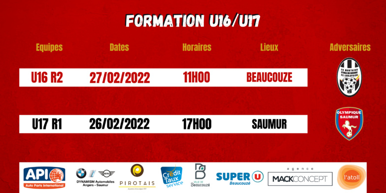 Agenda du week-end !