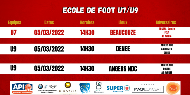Agenda du week-end !