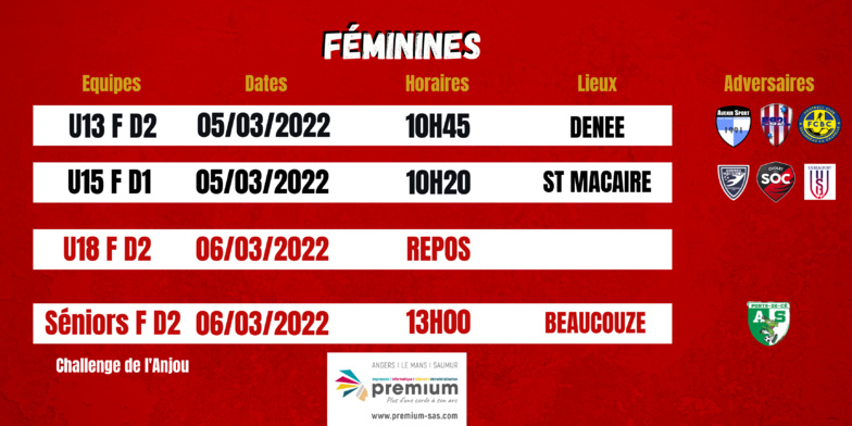 Agenda du week-end !